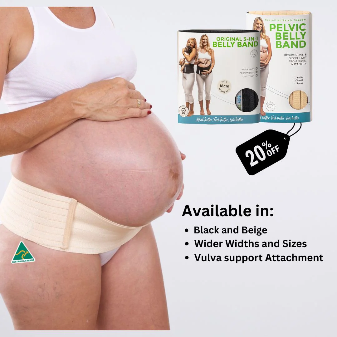 3-in-1 Belly Band & Sacroiliac Pelvic Belt Twin Pack - Image 4