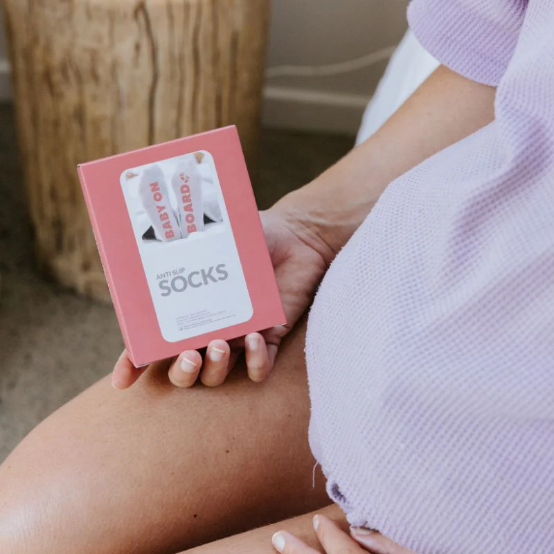 Maternity "Baby On Board" Anti-Slip Socks - Image 5